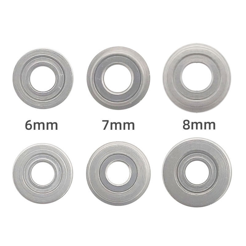Bearing Steel Gear Shim For 6-8mm Gearbox Airsoft Paintball Modified Accessories Super Precision Bearing Metal Shielded Gasket
