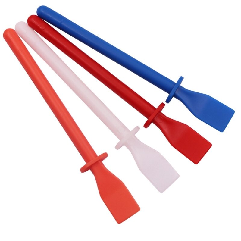 5pcs Glue Spreader Glue Paint Tool Sticks Smear Applicator PP Glue Brush Set Dropship
