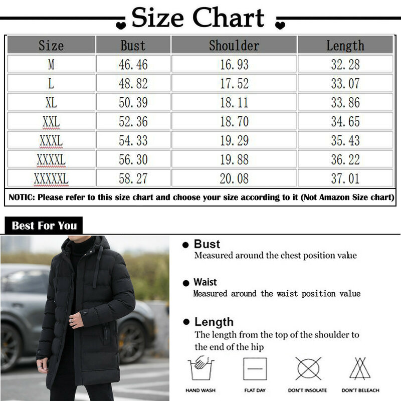 Top Quality New Brand Hooded Casual Fashion Long Thicken Outwear Parkas Jacket Men Winter Windbreaker Coats Men Clothing