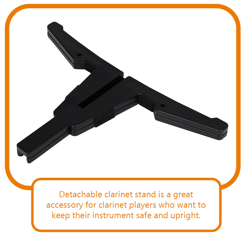 Fall to The Ground Musical Instrument Stand Instruments Replacement Clarinet Accessories Abs Holder