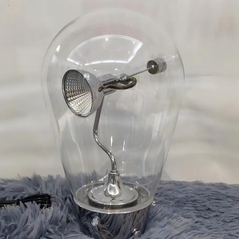 Скандинавский дизайнерский стеклянный светильник, лампа с регулируемой магнитной регулировкой для гостиной, спальни, кабинета