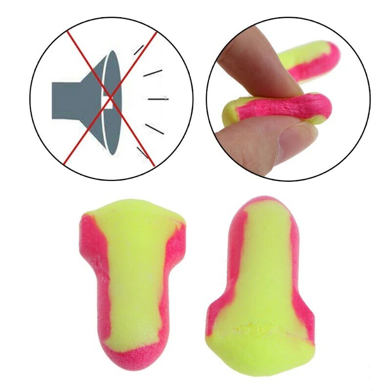 QX2B Ear Plugs Sturdy Repeatedly Use Earplugs Easy Insertion and Wear Eartips