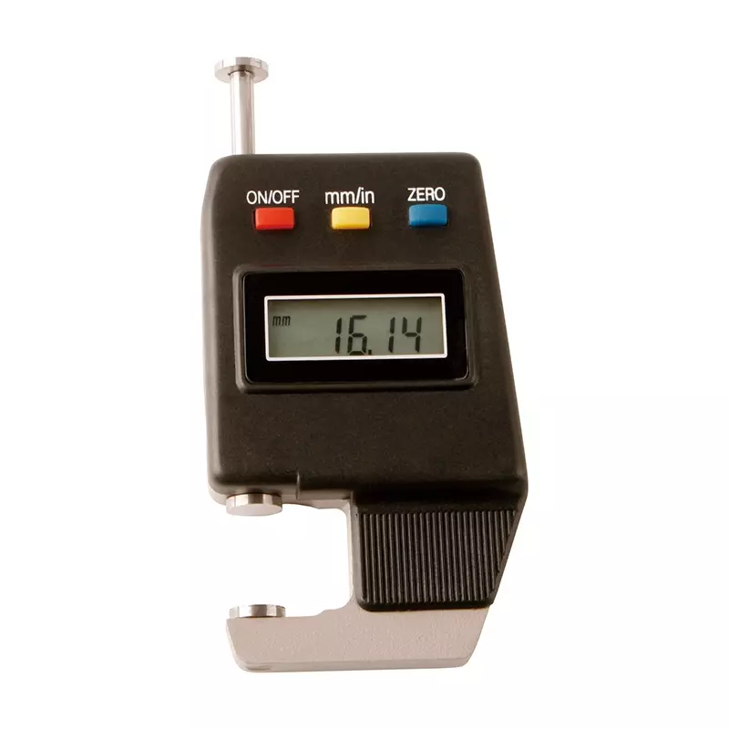 Medição Paquímetro com Diâmetro Externo, Mini Jóias Milímetro, Diamante Couro Milímetro, Digital Espessura Gauge, 0-12,7 milímetros