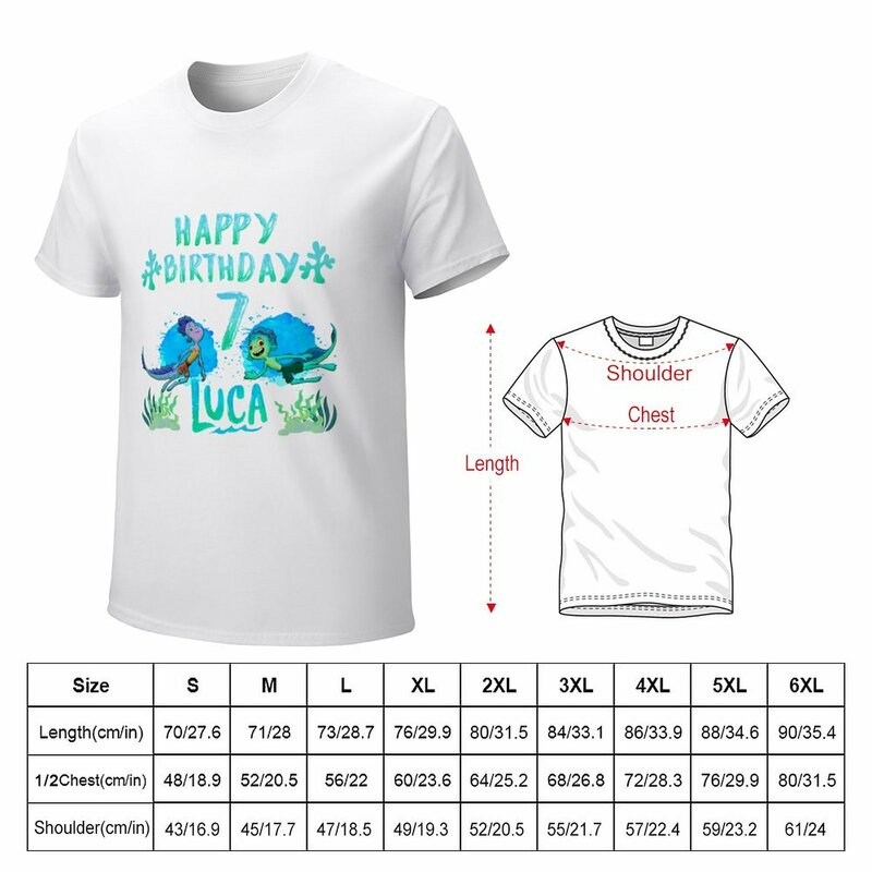 Silencio Bruno Gelukkige Verjaardag 7 T-Shirt Man Kleding Tops Heren T Shirts Pack