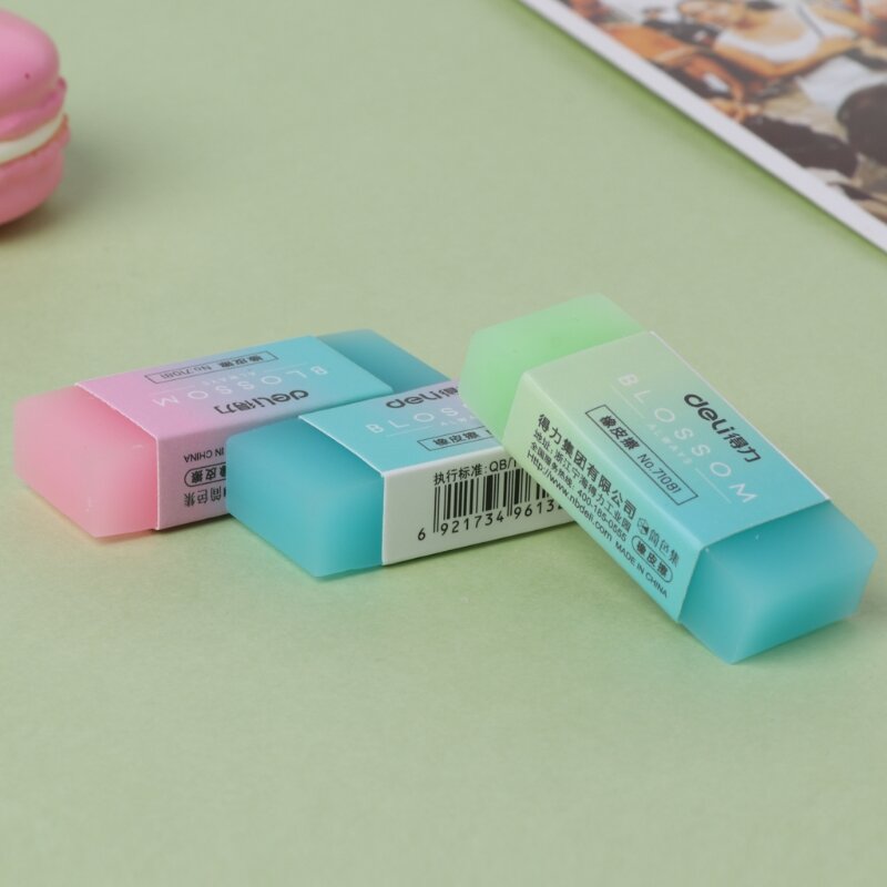 Gradiënt Kleur Gum Gelei-Achtige Gum Voor Studenten Kinderen Tieners Schrijven Tekening School Kantoorbenodigdheden Supplies