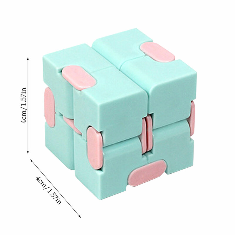 Puzzel Kubus Duurzaam Exquisite Decompressie Speelgoed Infinity Magic Cube Voor Volwassenen Kids Fidgets Speelgoed Antistress Angst Bureau Speelgoed