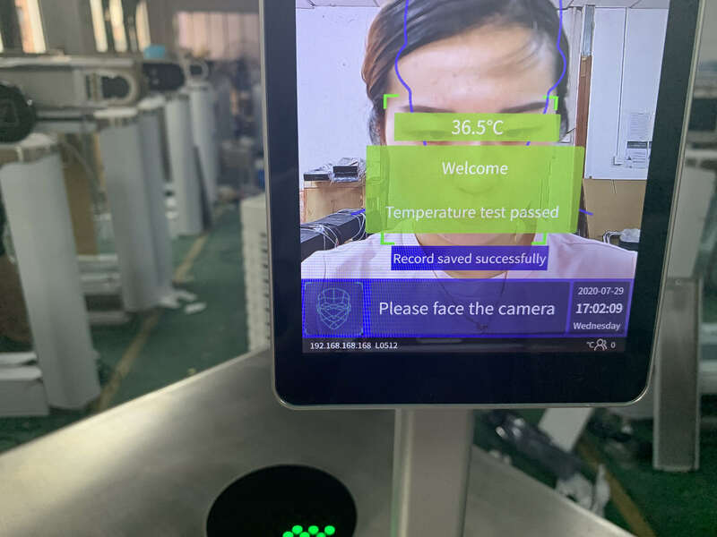 8 بوصة AI ذكي قياس وقت الحضور جهاز الاستشعار آلة التعرف على الوجه نظام التحكم في الوصول