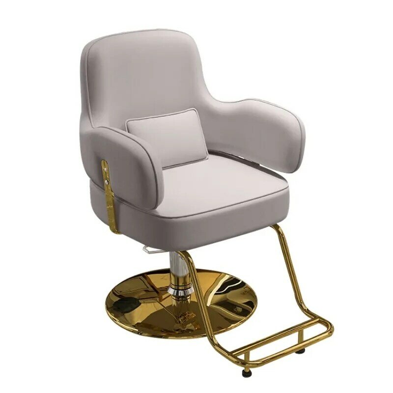 Beauty Rolling Wheel sedie da barbiere parrucchiere Manicure sedie da barbiere ergonomiche Tattoo Cadeira Barbeiro Salon Furniture YX50BC