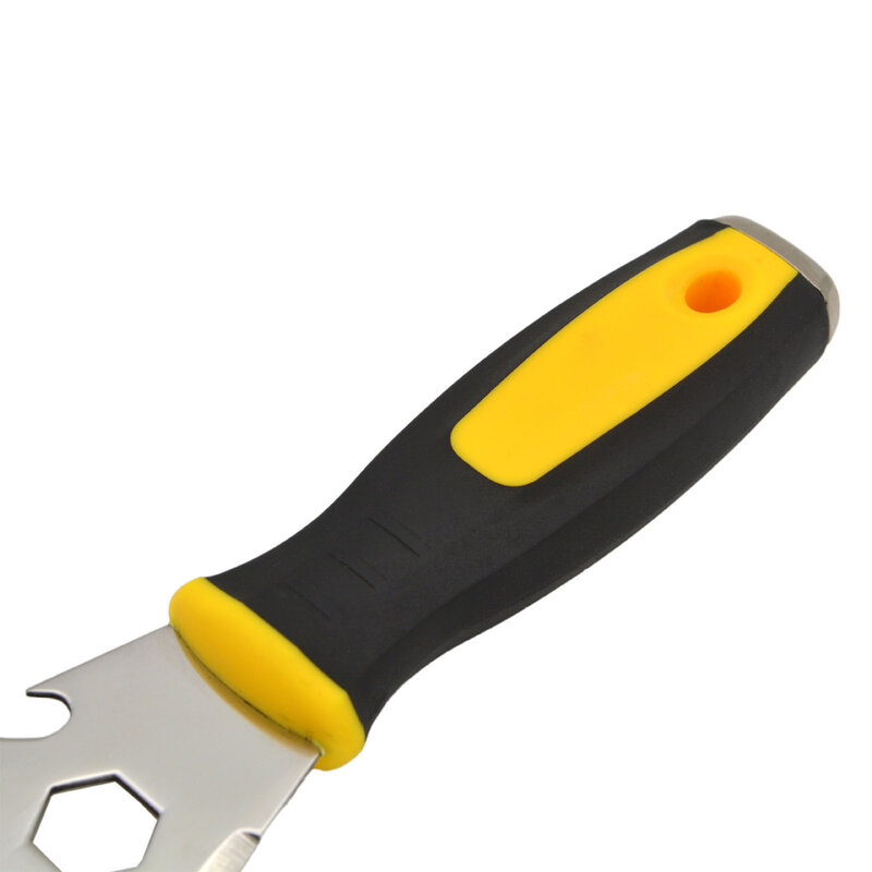 Couteau à mastic multi-usage en acier inoxydable, grattoir à peinture, poignée confortable, couteau à truelle pour appliquer le mastic remodelé