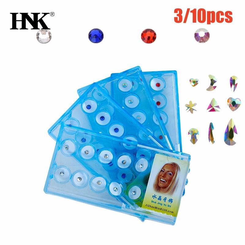 3/10pcs/box Dental Tooth Gem Crystal Jewelry Acrylic Tooth Beauty Diamond Ornaments Tooth Deco Material Various Shape For Choose