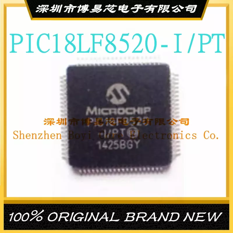 PIC18LF8520-I/PT Paket TQFP-80 Baru Asli Asli Mikrokontroler IC Chip (MCU/MPU/SOC)