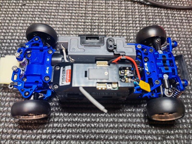 이글 메탈 AL 리어 기어 박스 RC 카 1/28 Kyosho Mini-Z AWD MA020 VE