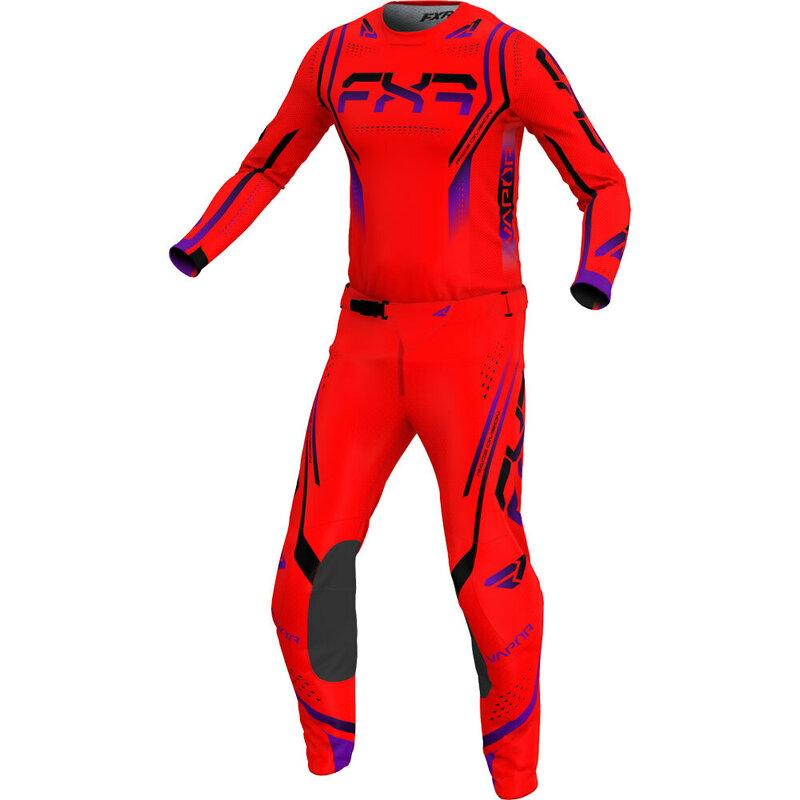 ชุดเกียร์2024 fxr ทางวิบากเสื้อผ้าสำหรับจักรยานสกปรกแก๊สชุดเจอร์ซีย์มอเตอร์ครอสเสื้อผ้าระบายอากาศ MX Combo