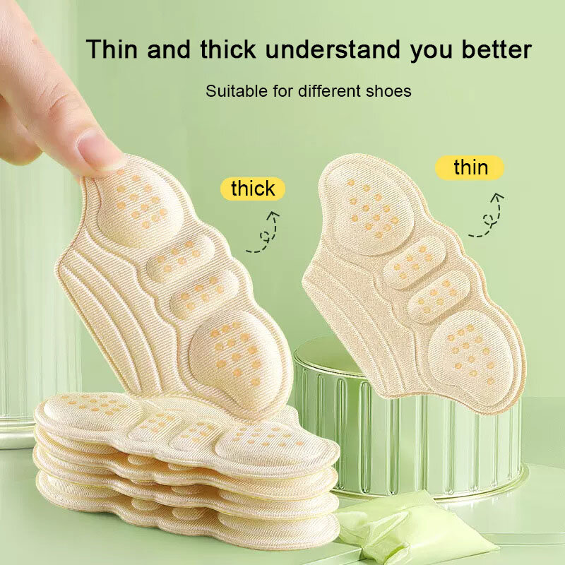 Heel Protectors Stickers Sneakers Feet Pads for Heels Shoe Insert Adjustable Size Insoles Foot Pain Relievers Shoes Accessries
