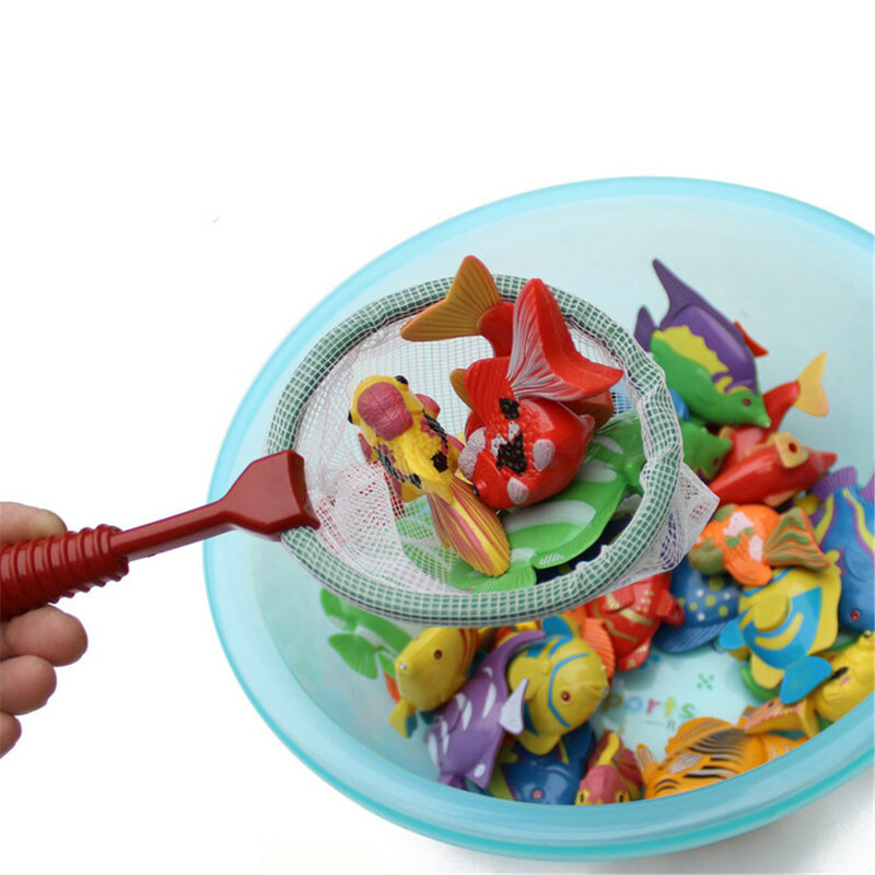 Filet de pêche en plastique de 22cm, jouets à poignée, Mini filets en maille papillon, jouets d'extérieur pour enfants