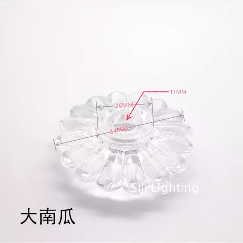 Crystal Acrylic Resin Plastic Fittings Color Crystal Light Decoration Plastic Fitting For Modern Candle Lamp Led Wall Lamp