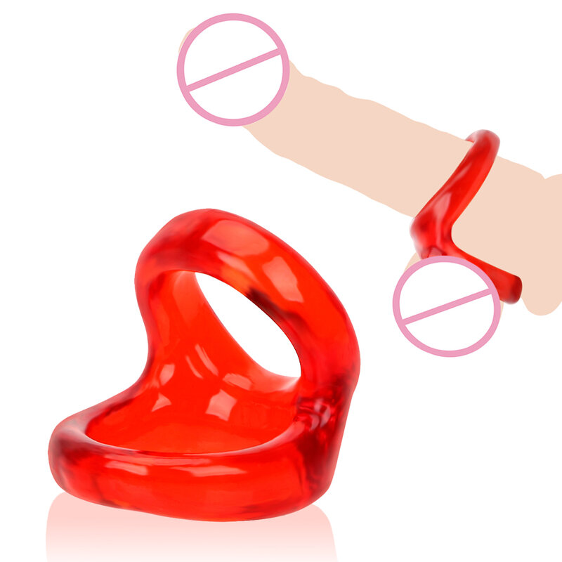 Verzögerung Ejakulation Penis Ringe Männlichen Dick Erektion Bahre Extender Erotischen Cock Ringe Sex Spielzeug für Männer Doppel Cockring BDSM Spielzeug