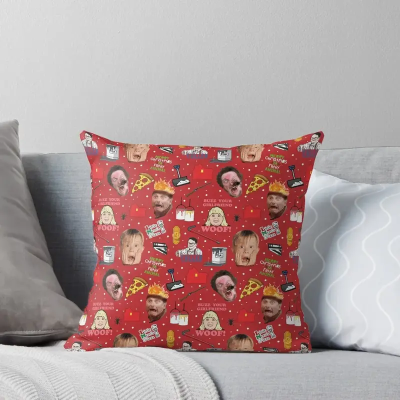 Home Alone Throw Pillow