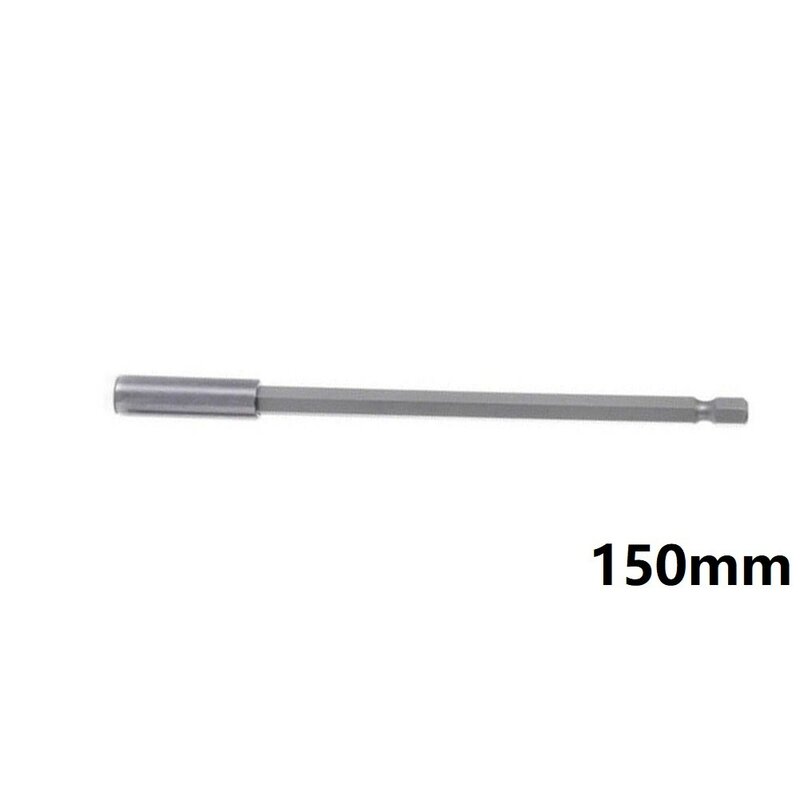 New Extension Connecting Rod Drill Driver Extension Length 150mm Holder Hex Extension Magnetic Bit 150mm 45# Steel