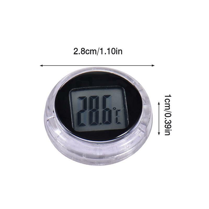 Motorrad Digital Thermometer | Wasserdichte Haltbarer Thermometer | Uhr Motorrad Innen Uhren Instrument Zubehör