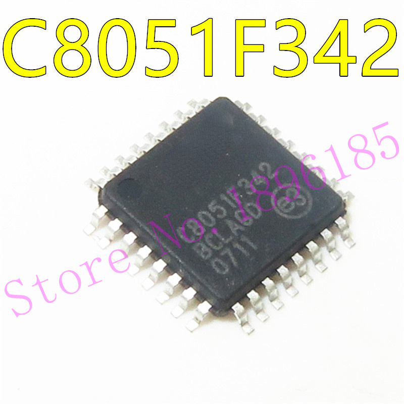 원본 C8051F342-GQR C8051F342 YQFP48IC