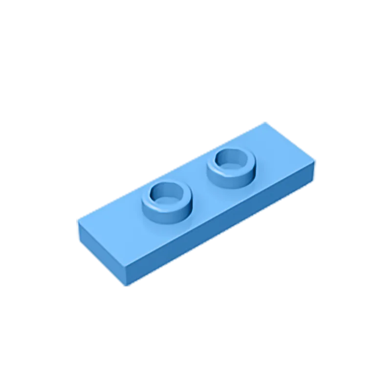 Gobricks GDS-1504 Placa para DIY Infantil, Modificado 1x3 com 2 Studs, Jumper Duplo, Compatível com Lego, 34103 Peças
