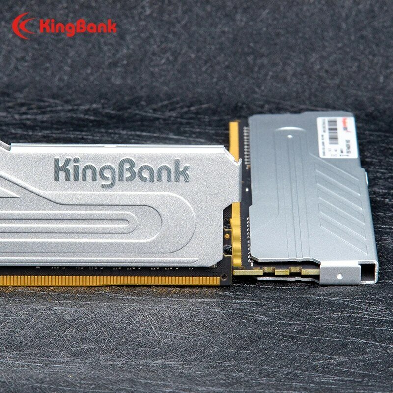 Kingbank kühlkörper memoria ram ddr5 6000mhz 6400mhz xmp 8gb 16gb 32gb desktop memoria ddr5 ram dual channel computador desktop pc