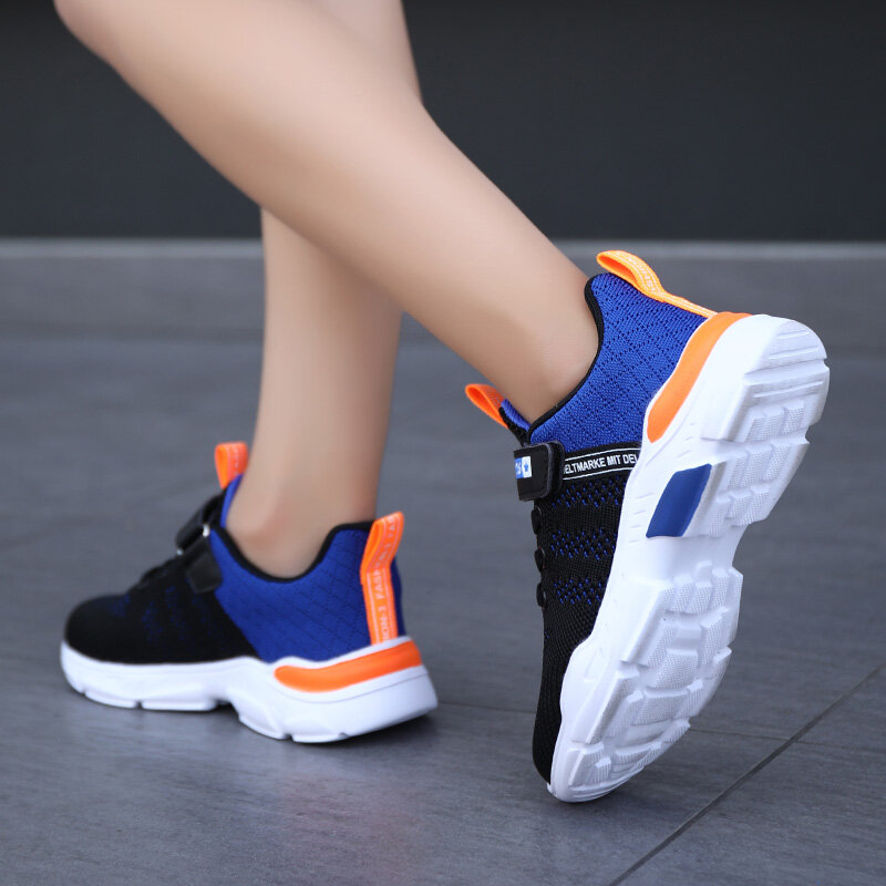 2022 Fashion Children's Sneakers Breathable Mesh Boys Casual Shoes Sport Running Kids Shoes Lightweight Outdoor Sneakers Girls