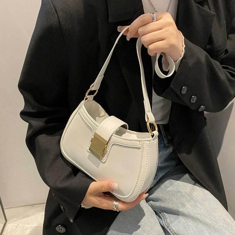 Fashion Simple Totes Bags for Women New Trendy Vintage Handbag Hot sale Female Small Subaxillary Bags Casual Mini Shoulder Bag
