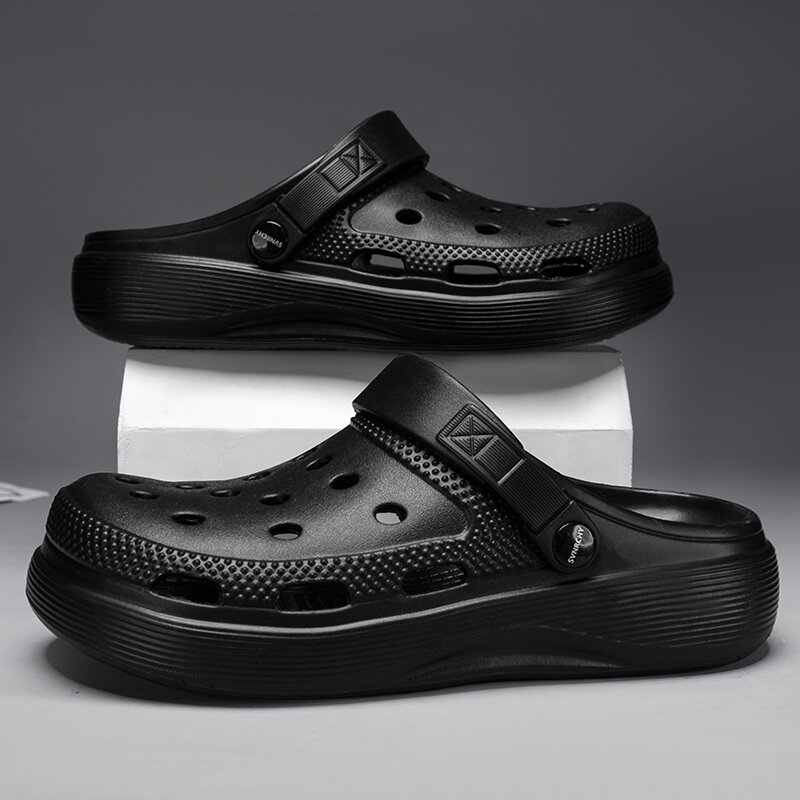 Luksusowe męskie pantofle letnie Casual sportowe trampki w stylu Korea wodoodporne wygodne pantofle męskie sandały chodaki darmowa wysyłka