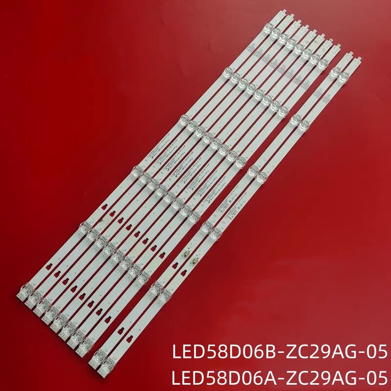 Led-streifen für mi L58M5-4C LED58D06A-ZC29AG-07E LED58D06A-ZC29AG-05 30358006004 led58d06b wr58ux4019 jvc LT-58MAW595
