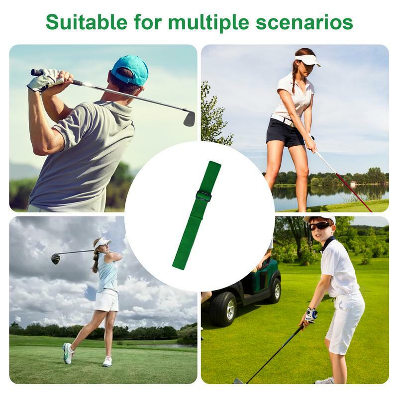 Golf Swing Trainings hilfe Armband elastische Trainer Strap Brace für Golf Swing Praxis Golf Swing Haltung Bewegungs korrektur Golf