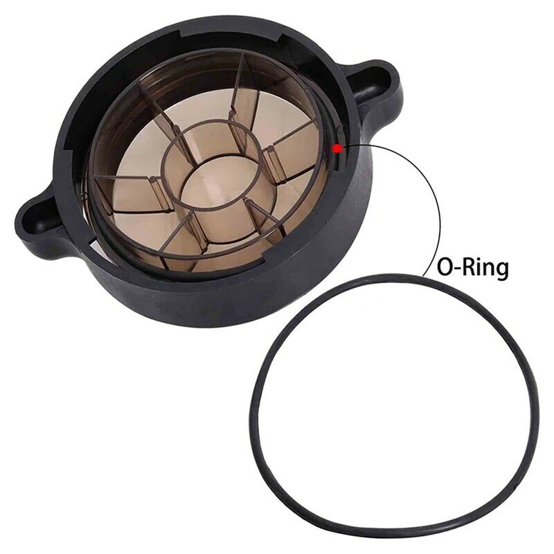 Replacement Pool Pump Basket Cover For Splapool Above-Ground And In-Ground Pool Pumps With O-Ring Gasket