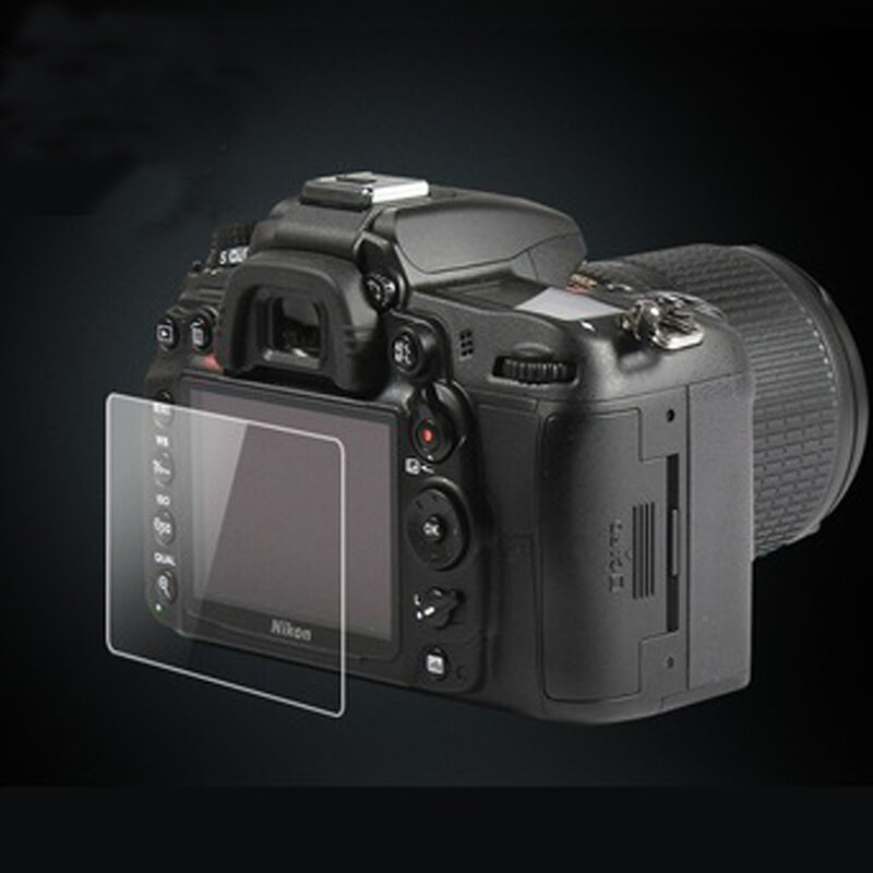 1pcs Simple packing Camera Tempered Glass Toughened Glass Protective Film For Canon 5D 5D2 6D 6D2 70D 80D 700D 750D 760D 1300D
