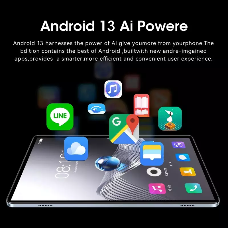Tablet Versão Global Pad 6 Pro, PC, Snapdragon 888, Android 13, 11 ", 16GB, 1024GB, 5G, HD, Tela 4K, WiFi, Novo, Original