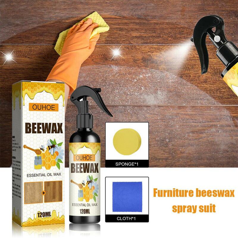 Seasoning Beeswax Spray Wooden Furniture Polishing Furniture Wooden Repair Scratch Cabinets Color Protection Tables Product I2I9