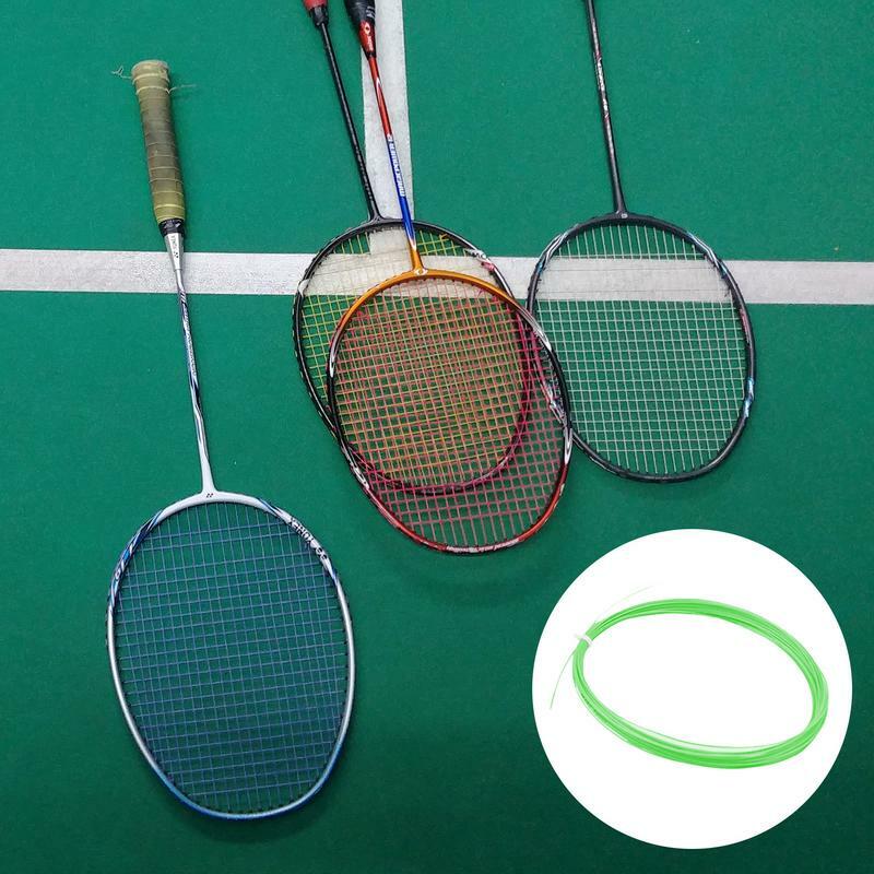 BG65 Durável Badminton Racquet String Reel, Raquete String para Treinamento, Substituição Sports, cor aleatória