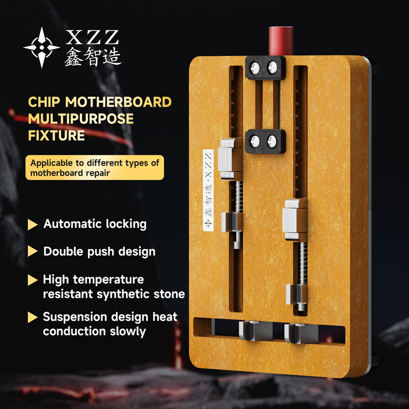 XZZ T2 범용 다기능 PCB 고정장치, 내열 고정 클램프 제거 접착제, 휴대폰 마더보드 납땜 수리 도구