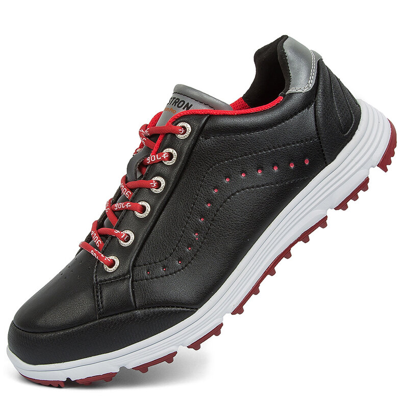 Sapatos de golfe impermeáveis para homens, tênis confortáveis, ginásio andando, qualidade