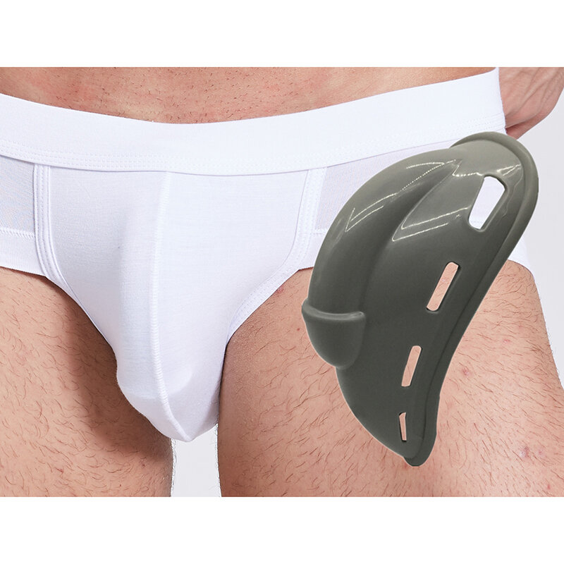กางเกงในดันทรงสำหรับผู้ชายกางเกง bulge POUCH นูนตัวยูสำหรับใส่ชุดว่ายน้ำระบายอากาศได้ดีแผ่นเสริมฟองน้ำด้านหน้า