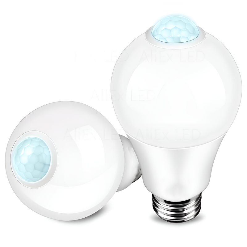Bombilla LED con Sensor de movimiento, luz nocturna automática para estacionamiento en casa, E27, 10W, 12W, 15W, 18W, 20W, AC220V, AC110V