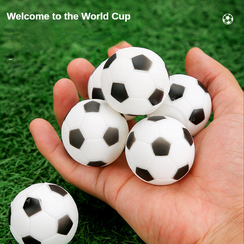 Juego de balones de fútbol de mesa de 32mm, juego de mesa oficial de repuesto, para interiores, para padres e hijos, 6 a 10 unidades
