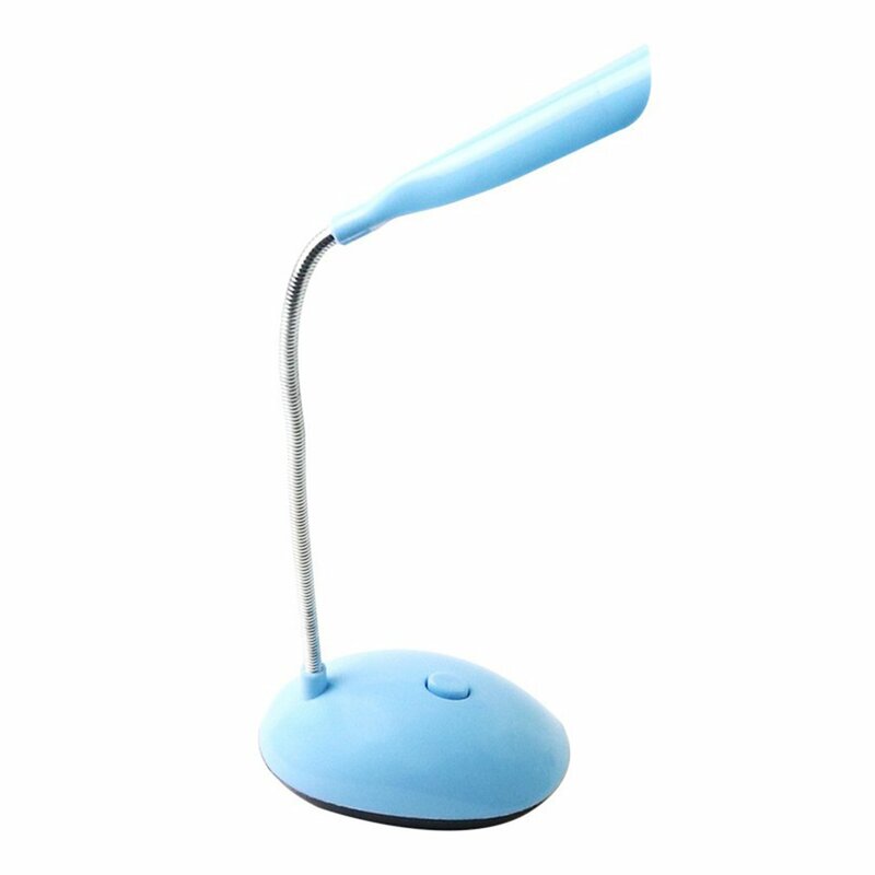 Dimmable LED Desk Lamp para Estudo, Mini Lanterna de Mesa, Flexible Book Light, Smart Office Lamp, Bonito