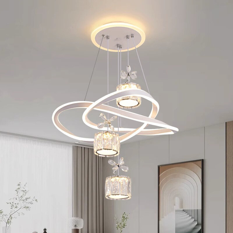 Moderne Eetzaal Hanglampen Binnenverlichting Plafondlamp Hanglamp Led Kroonluchter Decoratieve Binnenverlichting