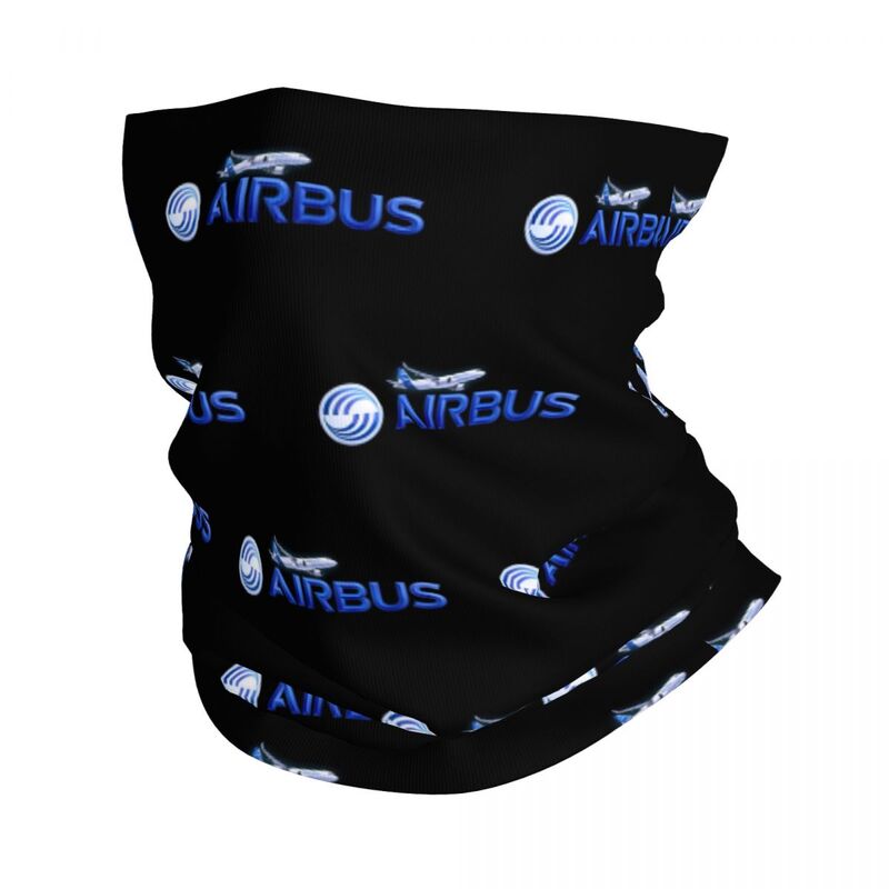 Airbus Bandana Neck Cover Printed Balaclavas Wrap Scarf Warm Headband Hiking Unisex Adult Washable