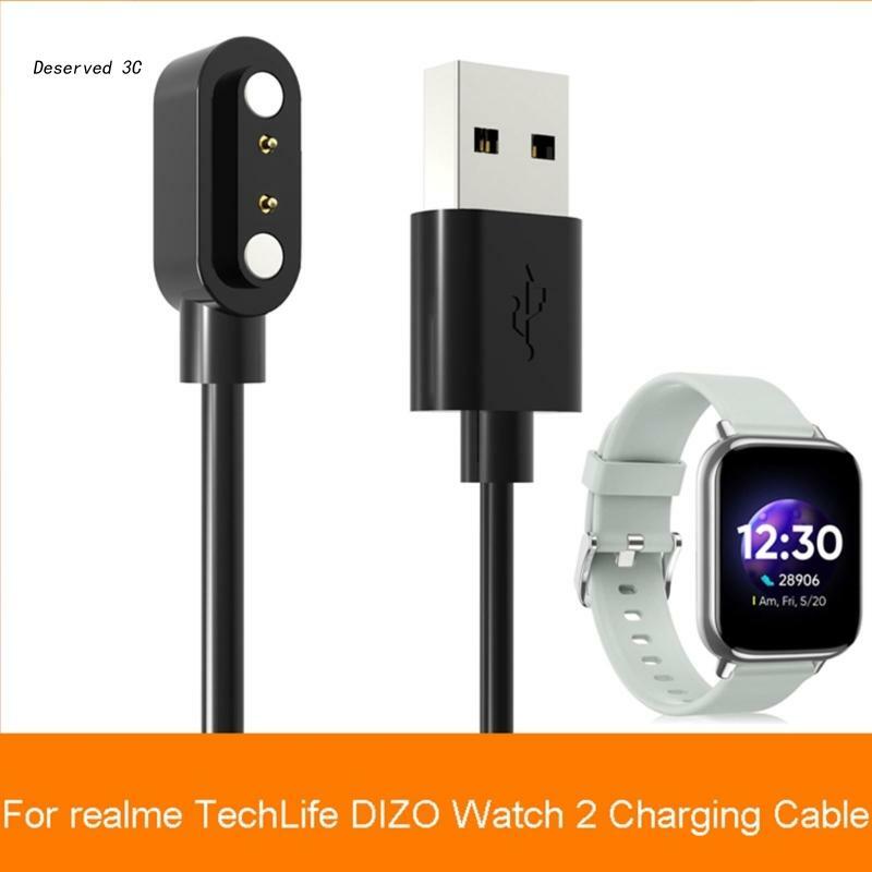 Charger Power Adapter for realme TechLife DIZO Watch 2 Base Charging Cable Smartwatch Dock Stand