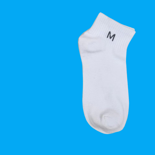 5/10 Pairs Spring and Autumn Men's Socks Black and White Thin Cotton Socks Summer Deodorant Sweat-Absorbent Men's Socks
