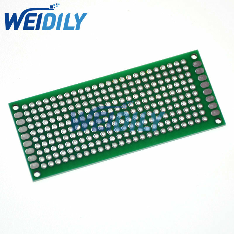 20 Chiếc 5X7 4X6 3X7 2X8Cm Mặt Đôi Nguyên Mẫu Tự Làm Đa Năng mạch In PCB Board Protoboard Pcb Bộ Bo Mạch Bộ