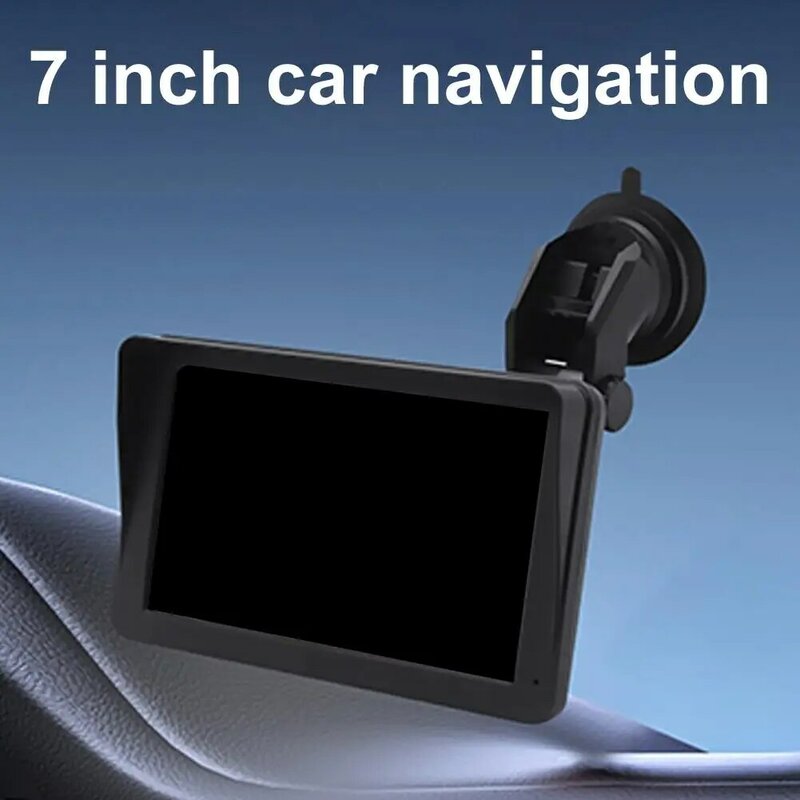 Reproductor MP5 inalámbrico portátil para coche, dispositivo de navegación con Cable capacitivo, pantalla PND E4S9, 7"