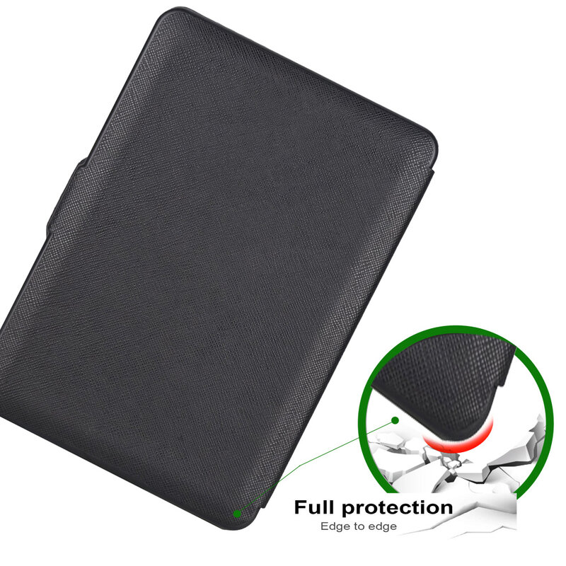 Slim Case for Kindle Basic 7th 2014 Release Model WP63GW, Lightweight Leather Cover for Kindle 7th generation Auto Sleep Cases